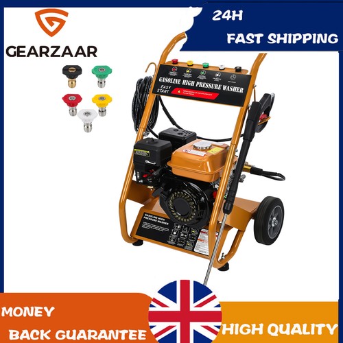 Petrol power washer with - petrol,