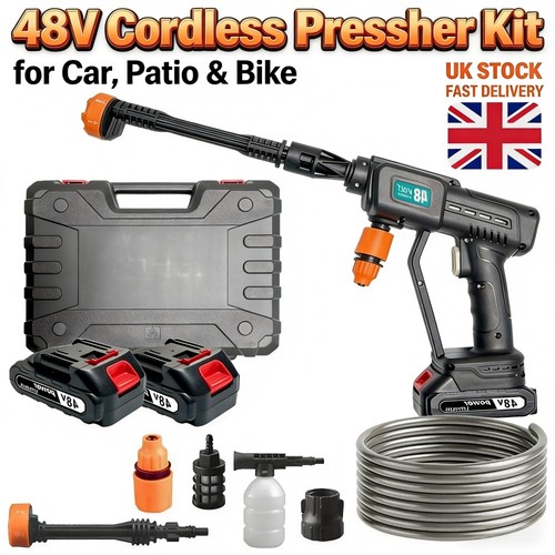 48v cordless pressure washer - 48v,