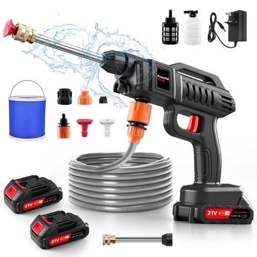 Cordless jet washers/pressure