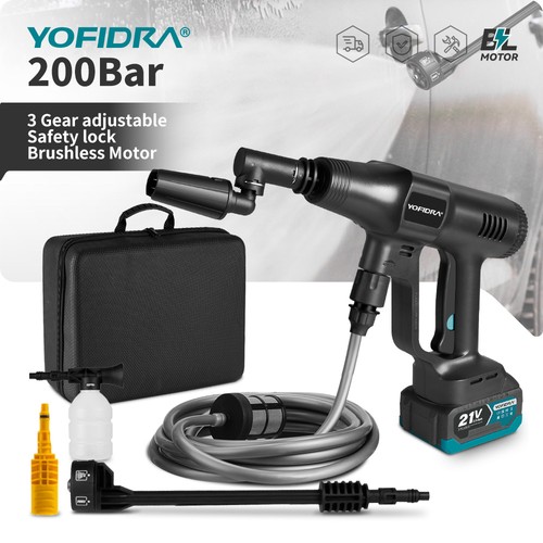 Cordless high pressure washer - high,