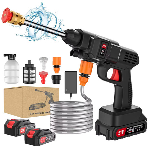 Portable cordless power washer - power,